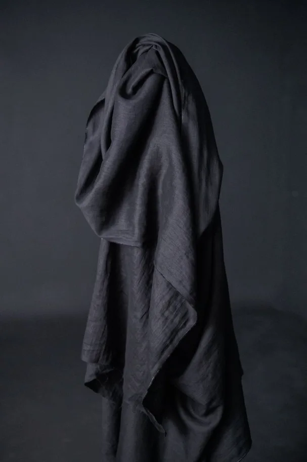 Linen Washed - Uni Jet Black