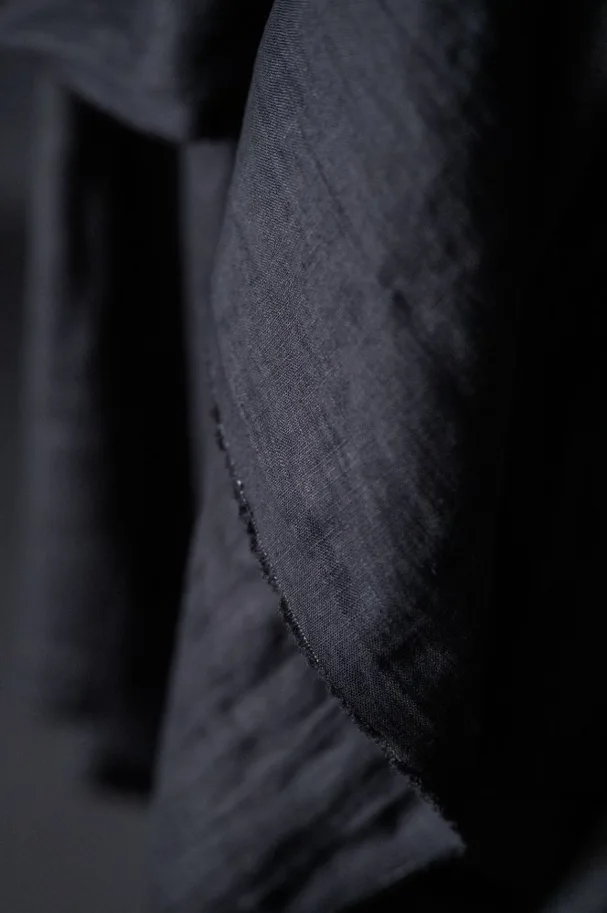 Linen Washed - Uni Jet Black