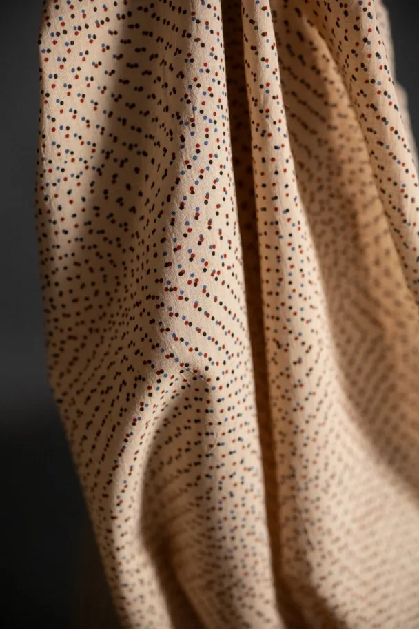 Organic Indian Blockprint - Paint Speckles