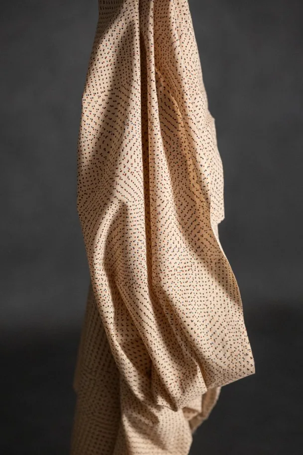 Organic Indian Blockprint - Paint Speckles