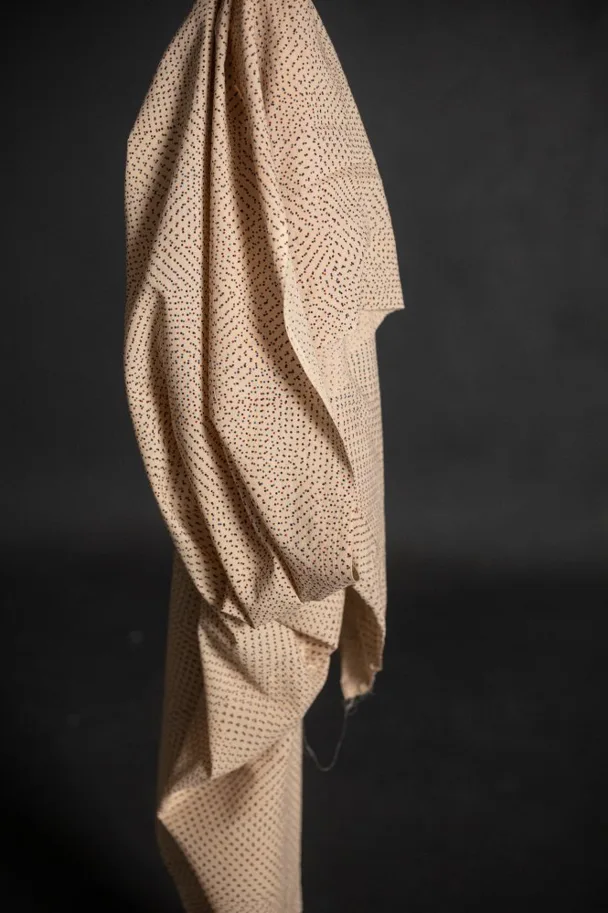 Organic Indian Blockprint - Paint Speckles