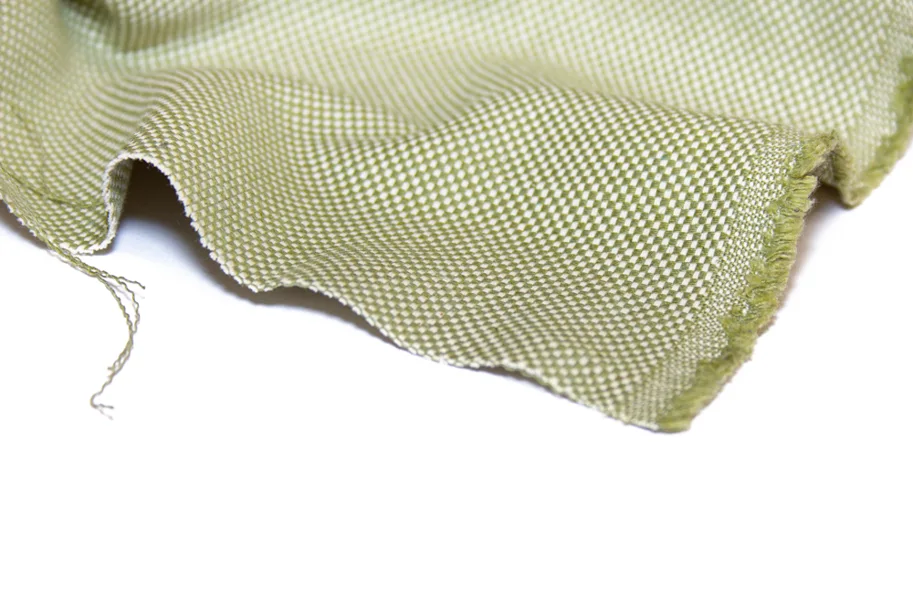 Organic Cotton Panama Deadstock - Olive