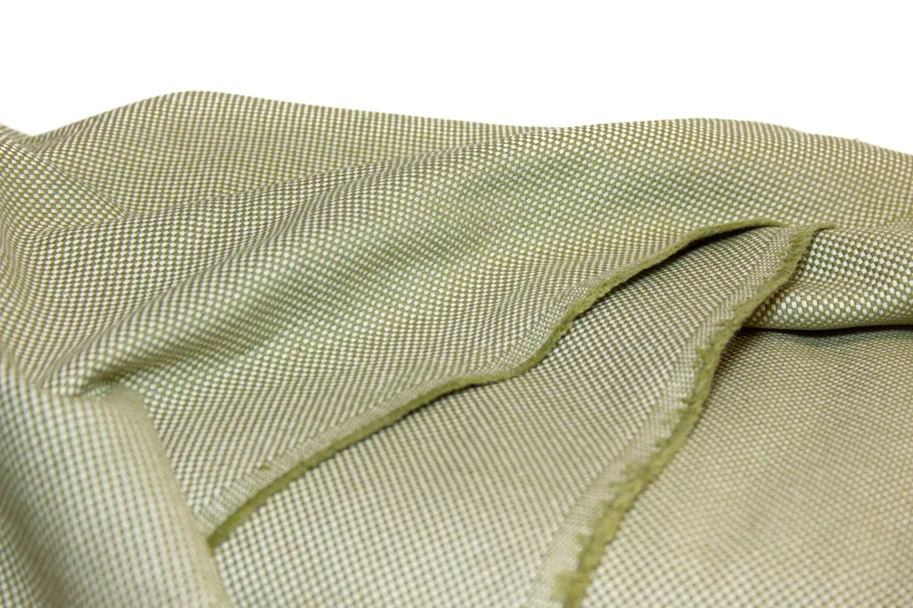 Organic Cotton Panama Deadstock - Olive