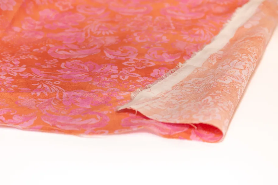 Baumwoll-Leinen Deadstock - Trinidad Floral