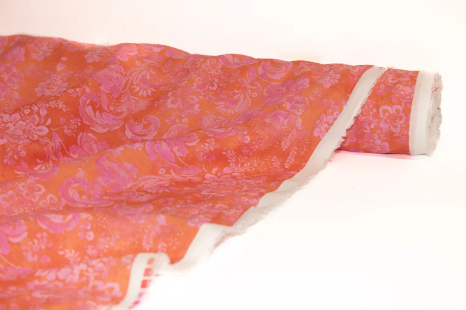 Baumwoll-Leinen Deadstock - Trinidad Floral