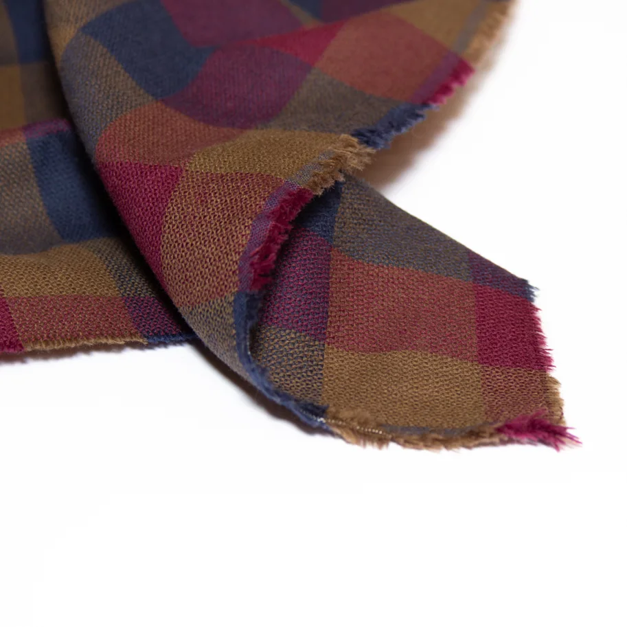 Bio Baumwolle - Grapes Check