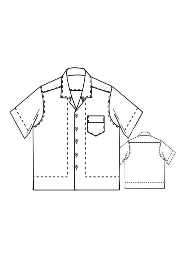 All State Shirt 36-46 - Merchant & Mills Sewing Pattern (English)