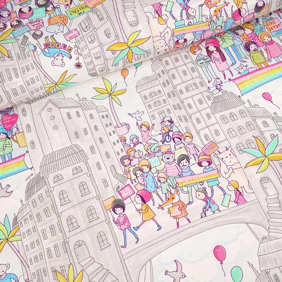 Organic Jersey - Wir sind mehr, wir sind bunt! Susalabim