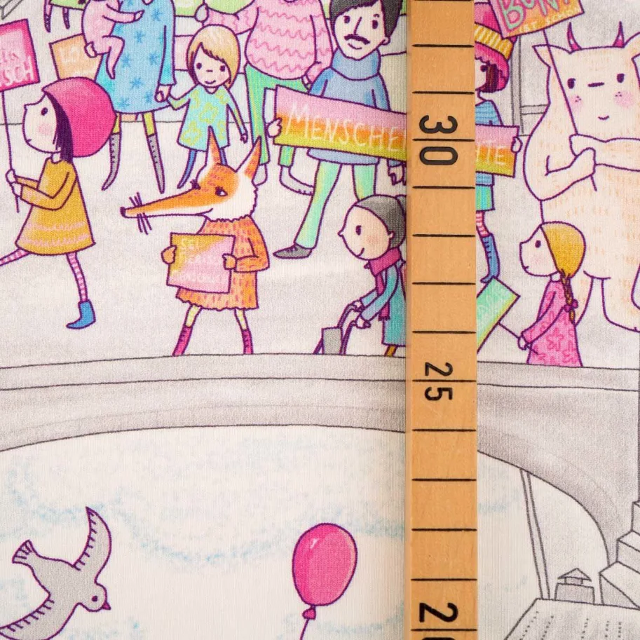 Organic Jersey - Wir sind mehr, wir sind bunt! Susalabim