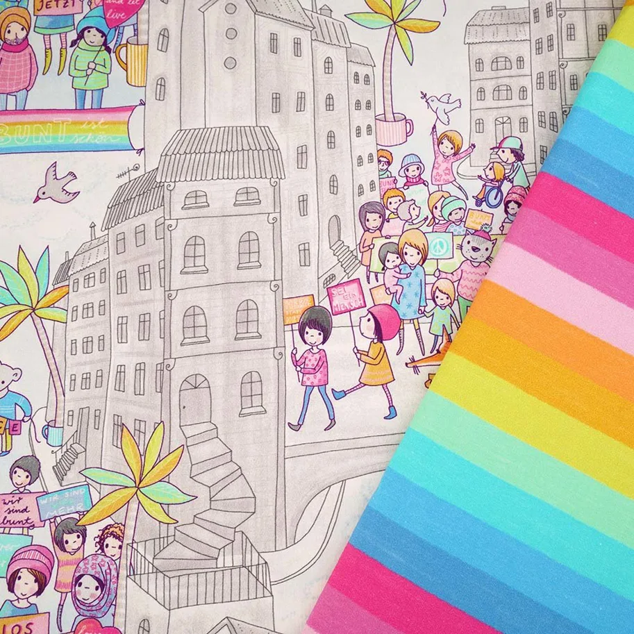 Organic Jersey - Wir sind mehr, wir sind bunt! Susalabim