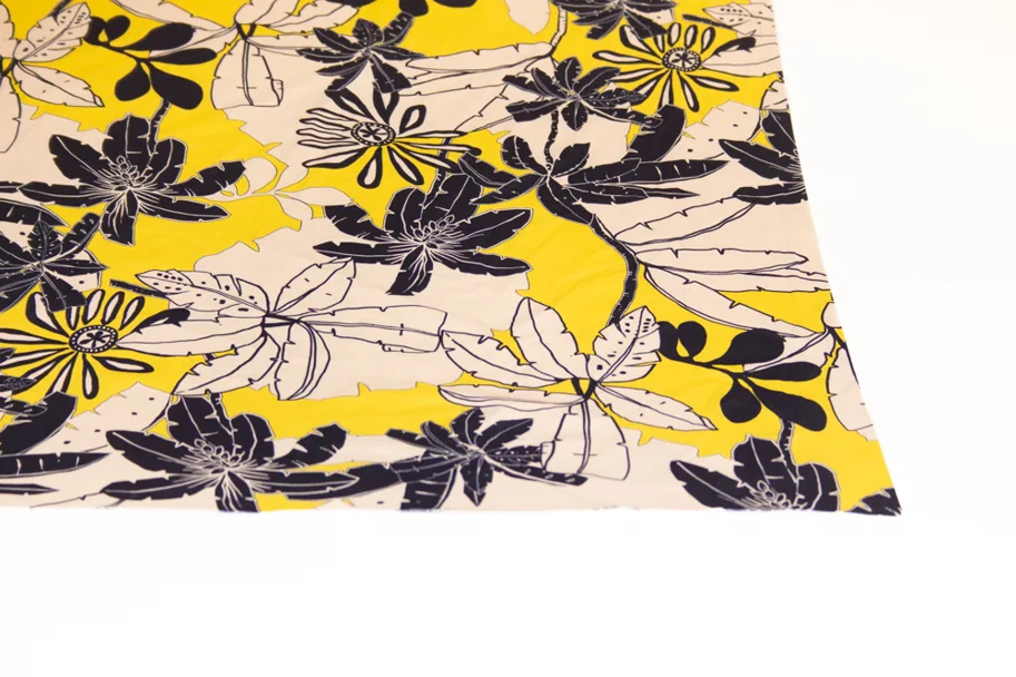 Deadstock Badestoff Sportjersey - Florida Palms