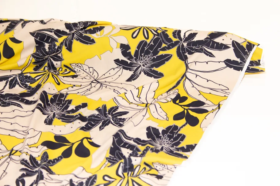 Deadstock Badestoff Sportjersey - Florida Palms