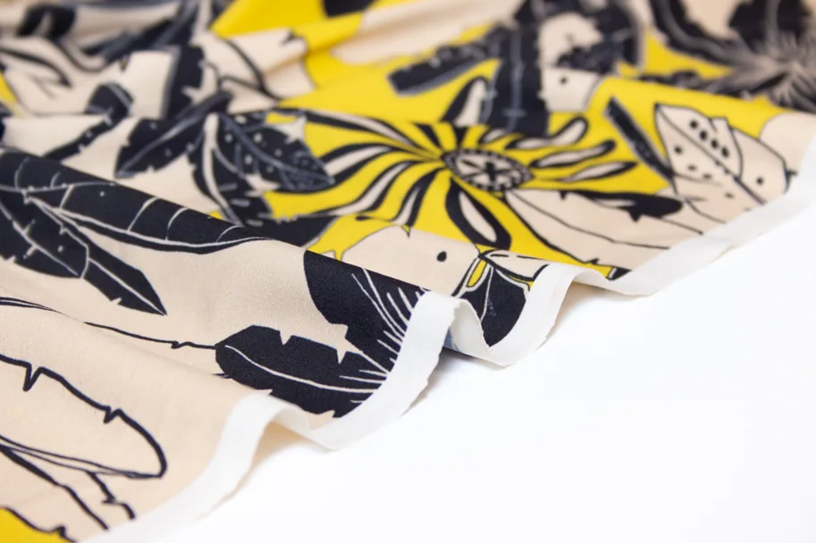 Deadstock Badestoff Sportjersey - Florida Palms