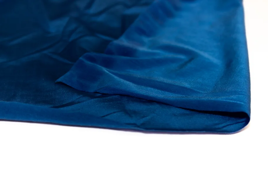 Deadstock Badestoff Sportjersey - Uni Surf Blue