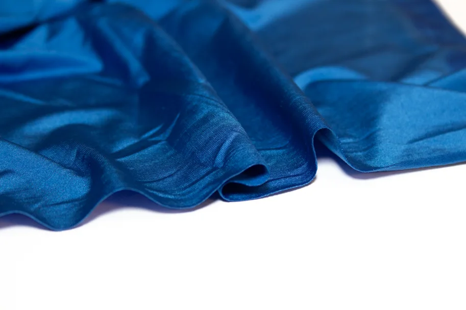 Deadstock Badestoff Sportjersey - Uni Surf Blue