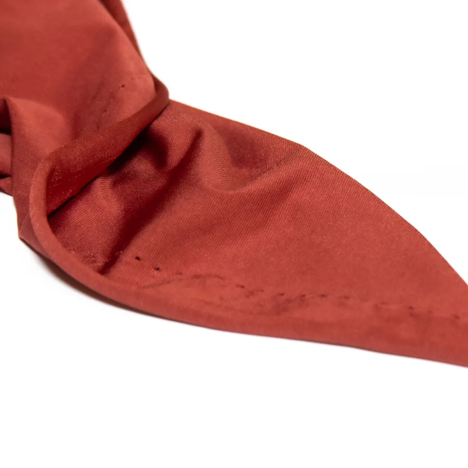 Deadstock Swim and Sports Jersey Fabric - Uni Terracotta