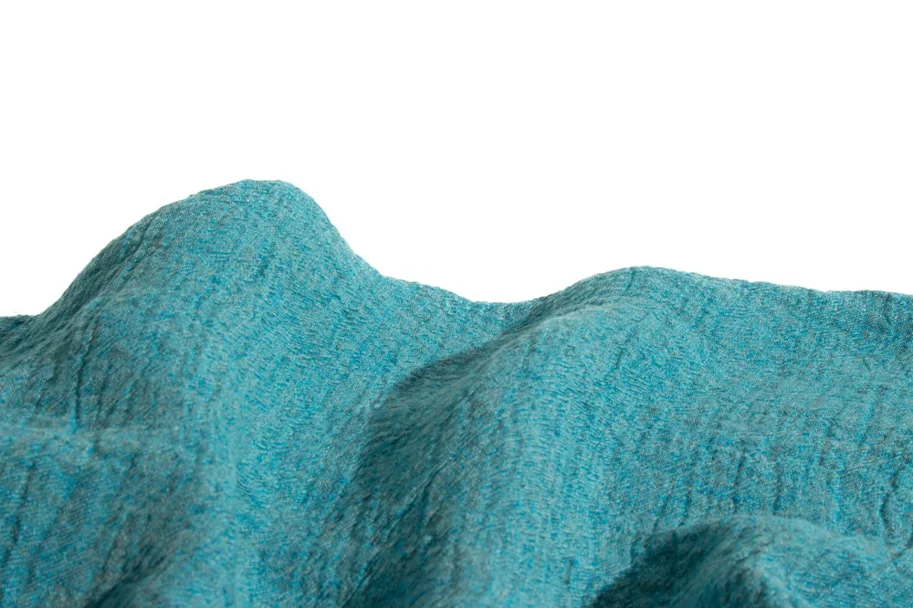 Linen Crinkle - Aquamarin