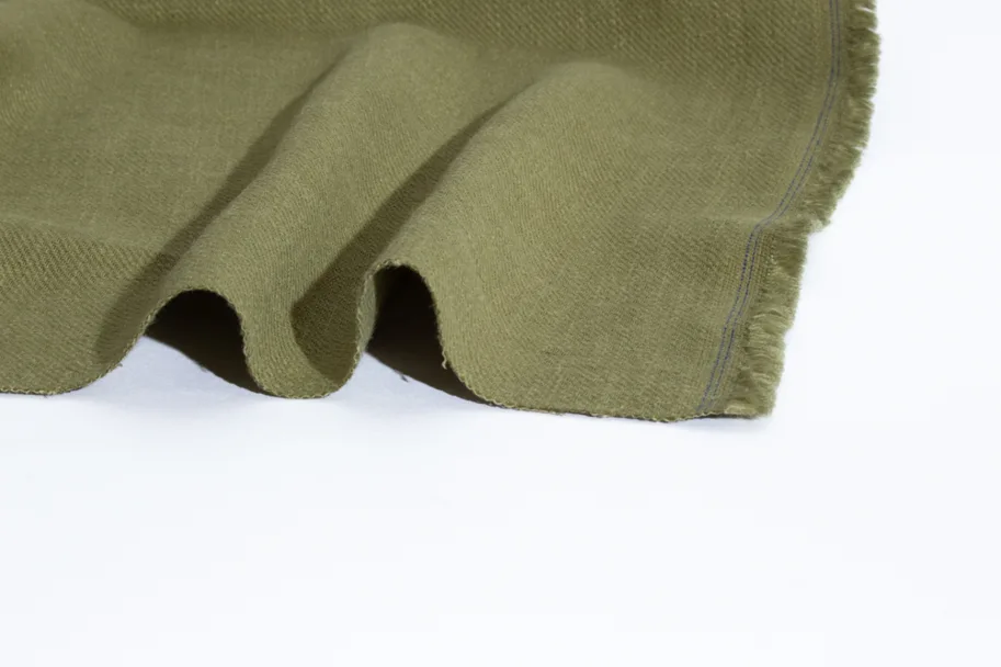 Ramie Twill Stonewashed - Liana Green