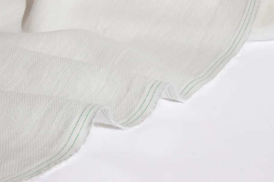 Ramie Twill Stonewashed - Off-White