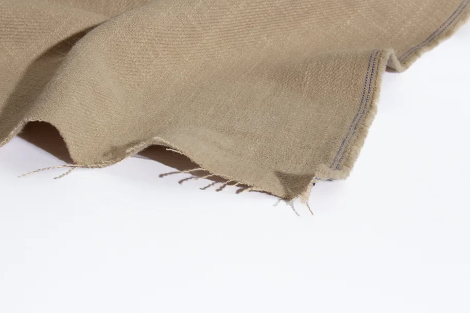 Ramie Twill Stonewashed - Sawdust