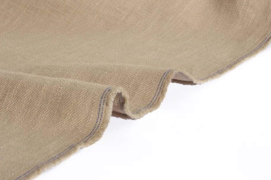 Ramie Twill Stonewashed - Sawdust