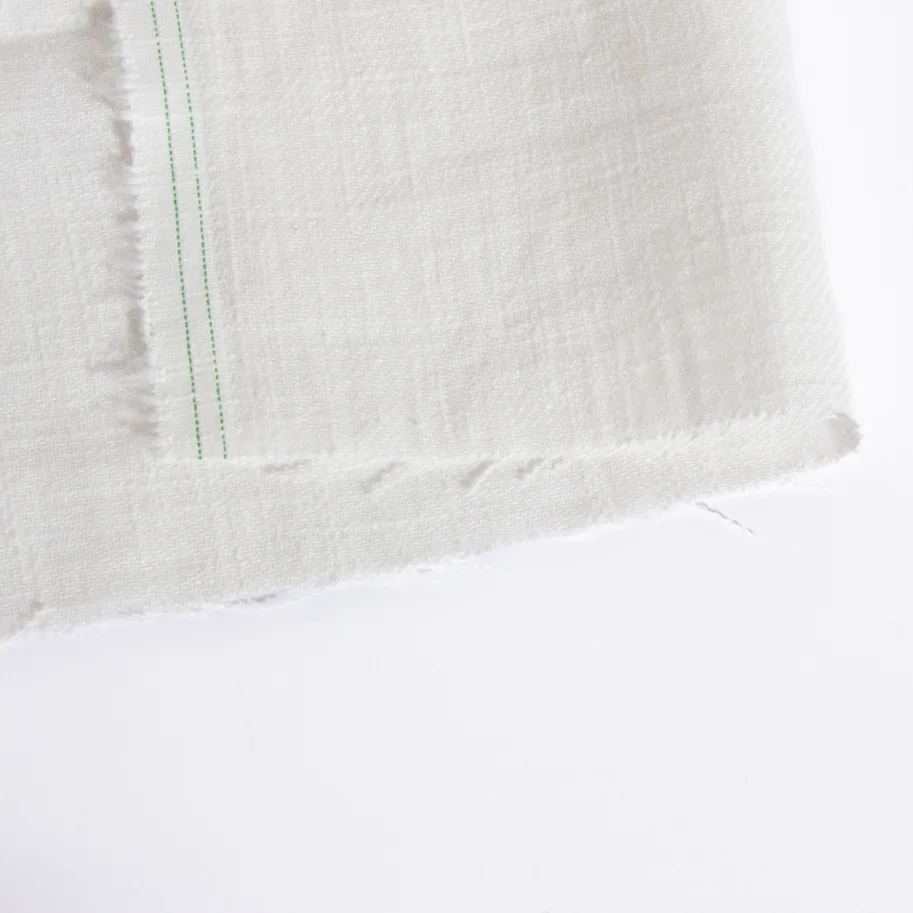 Ramie Twill Stonewashed - Off-White