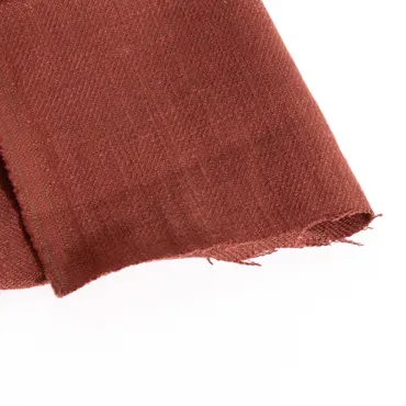 Ramie Twill Stonewashed - Redwood