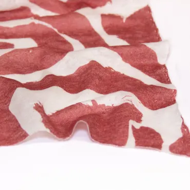 Linen Jersey Deadstock - Brush Strokes