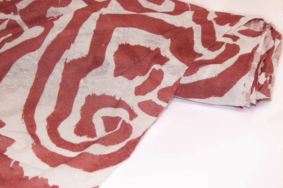 Linen Jersey Deadstock - Brush Strokes