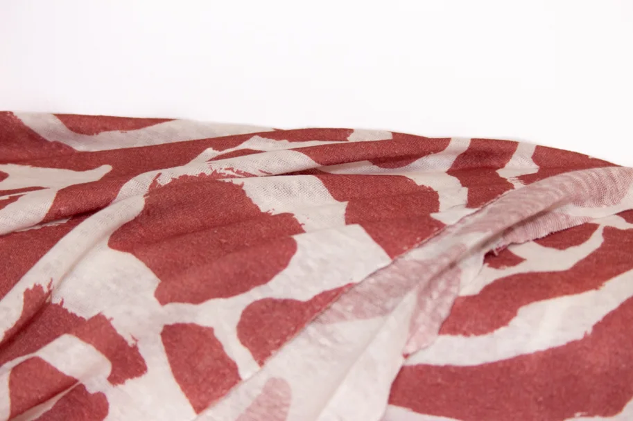 Linen Jersey Deadstock - Brush Strokes