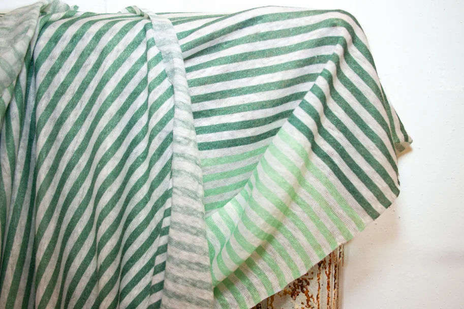 Leinen Jersey Deadstock - Green as Grass