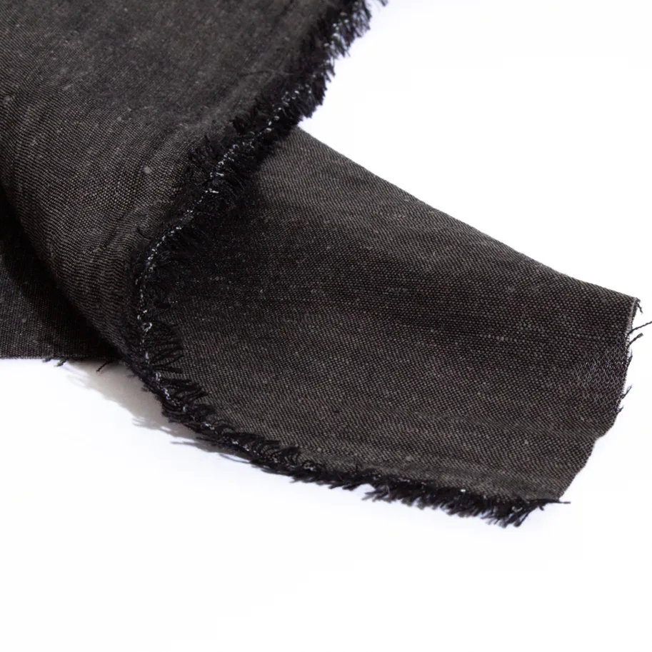 Linen-Silk - Smoke Grey