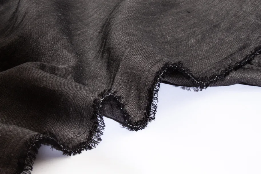 Linen-Silk - Smoke Grey