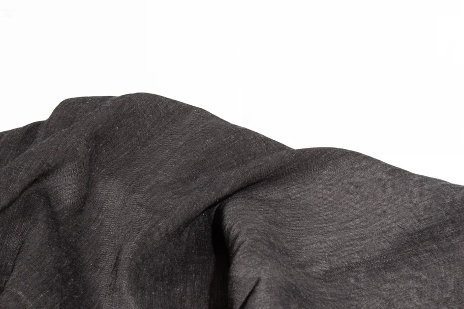 Linen-Silk - Smoke Grey