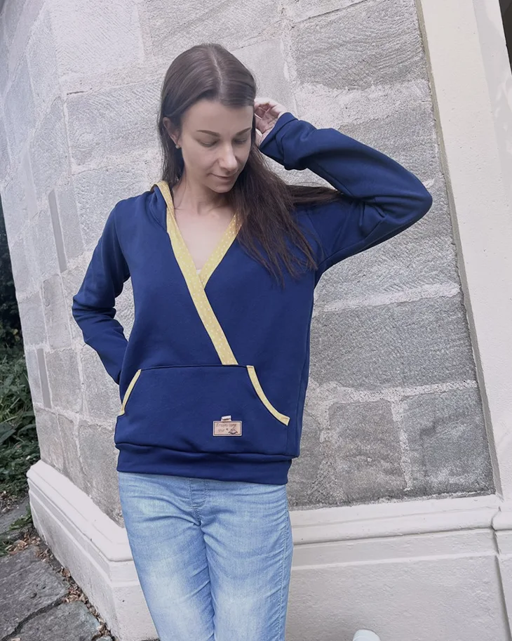 Bio Soft Sweat - Marineblau