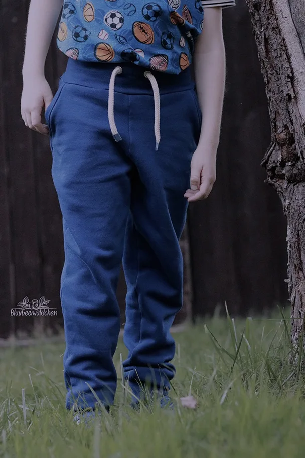 Bio Soft Sweat - Marineblau