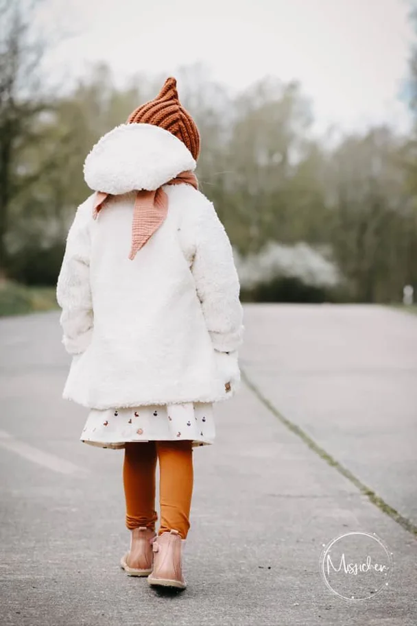 Bio Teddy Plüsch - Naturweiss Schäfchen