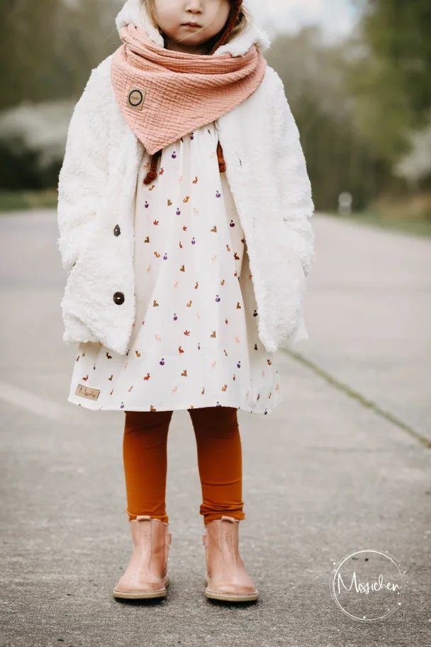 Bio Teddy Plüsch - Naturweiss Schäfchen