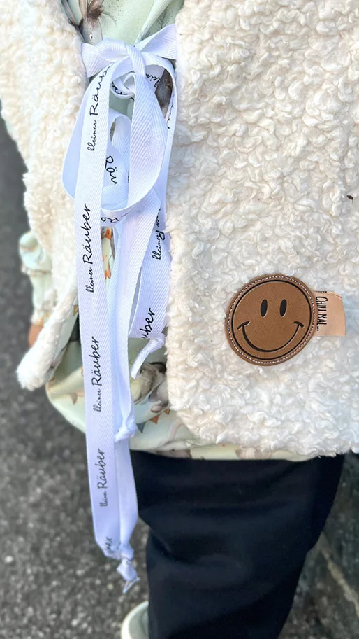 Bio Teddy Plüsch - Naturweiss Schäfchen