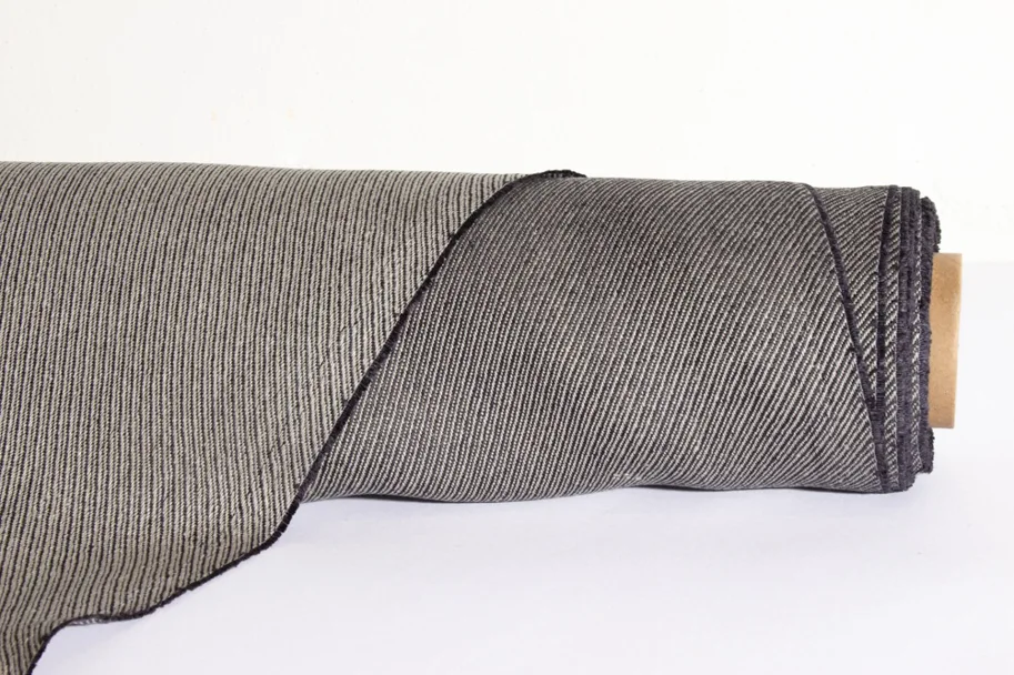 Neri Textil Swiss Linen - Aru Anthrazit