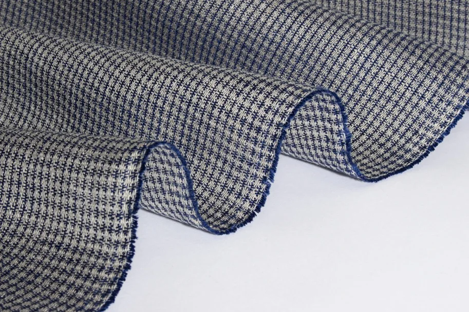 Neri Textil Swiss Linen - Koi Blau