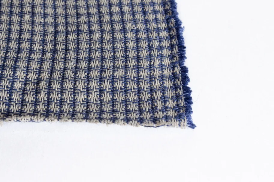 Neri Textil Swiss Linen - Koi Blau