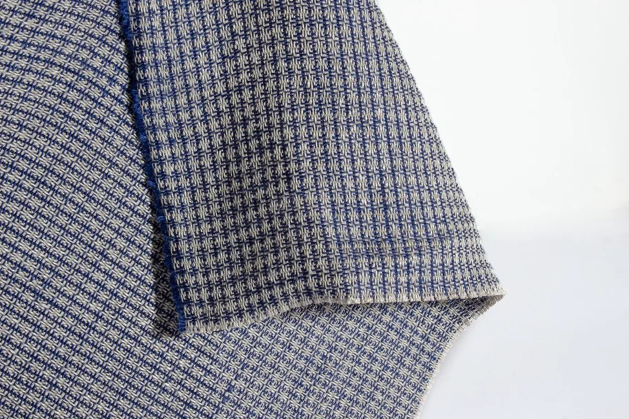 Neri Textil Swiss Linen - Koi Blau