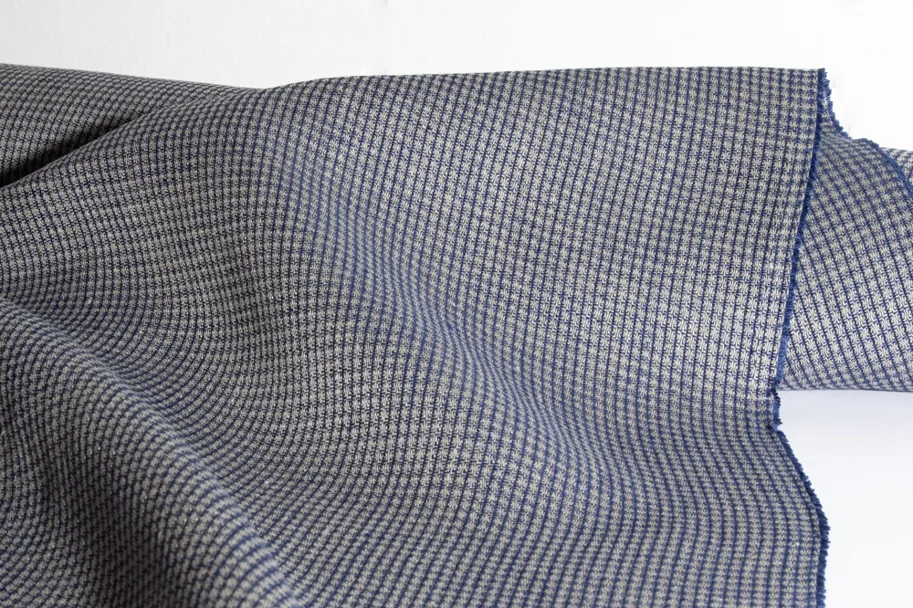 Neri Textil Swiss Linen - Koi Blau