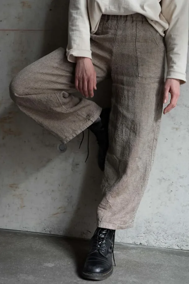 Neri Textil Swiss Linen - Koi Blau