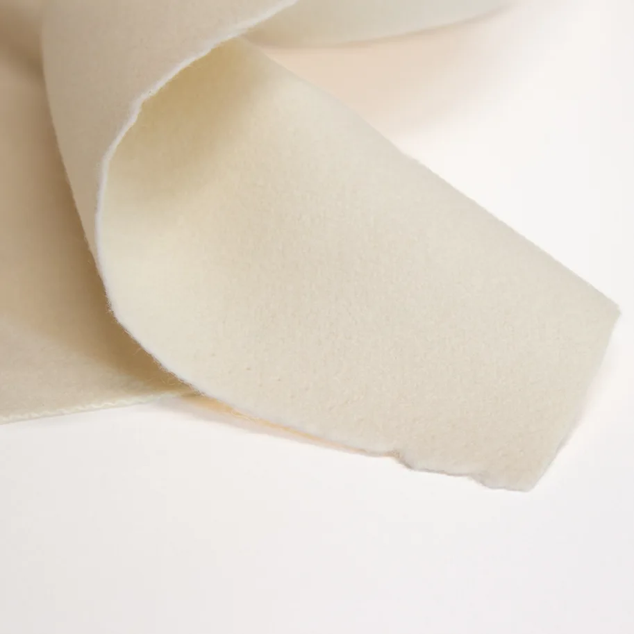 Wool Fabric Deadstock - Antique White