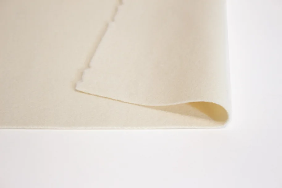 Wool Fabric Deadstock - Antique White