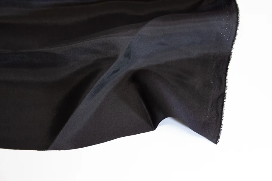 Seide Cupro Deadstock - Black