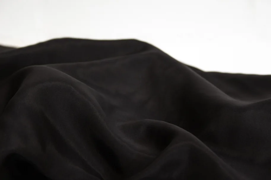 Seide Cupro Deadstock - Black