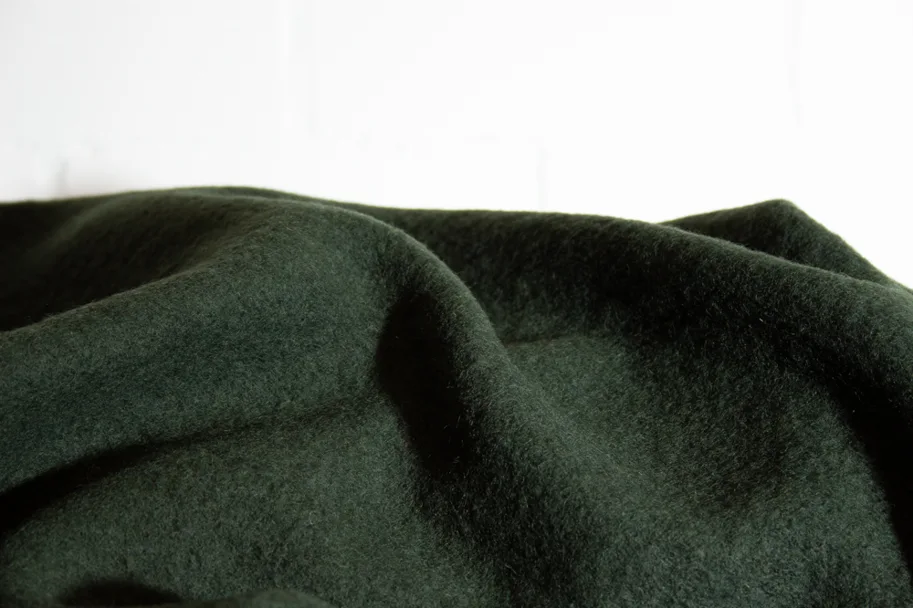 Organic Wool Fleece - Mystic Forest